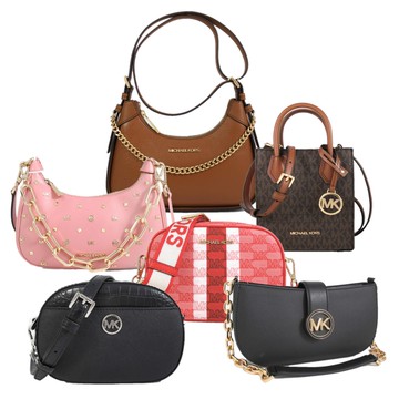 MICHAEL KORS 斜背包/兩用包/手機包/牛角包/斜背胸包