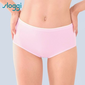 sloggi-GO Sense 好感系列高腰小褲 柔粉色