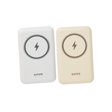 KINYO 10000mAh磁吸充電/磁吸行動電源(KPB-2304)蘋果Magsafe/PD20W超快充-兩色任選