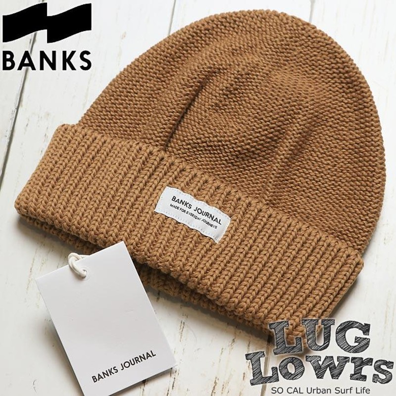 クリックポスト対応] BANKS バンクス LIFE BEANIE コットンカフ