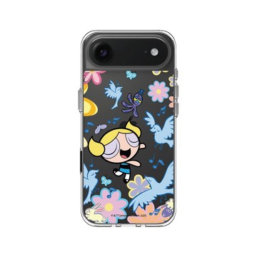 iPhone Air Clear Case（相機按鈕） 透明 - The Powerpuff Girls 飛天小女警 - 泡泡
