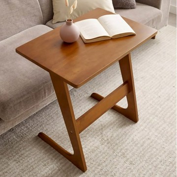 YEDAUM Della原木/實木邊桌 600 A0106  棕色