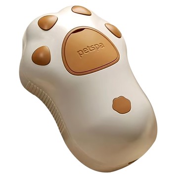 petspa 寵物噴霧梳 棕色貓爪 寵物按摩梳 梳毛 貓狗適用  1個