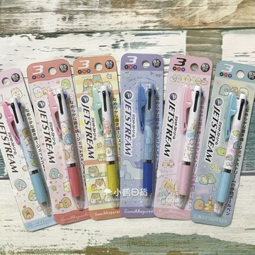 日本製 角落生物 x三菱UNI Jetstream 三色溜溜原子筆 0.5mm｜小鶴日貨