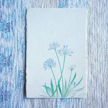 和紙明信片【澄澈心境】