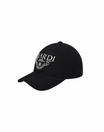 MARDI MERCREDI 棒球帽 黑色 象牙白刺繡LOGO 學院風 CAP ALUMNI CLASSIQUE