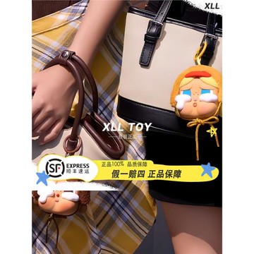 (免運)POPMART泡泡瑪特CRYBABY哭娃眼淚工廠系列耳機包潮流周邊時尚禮物