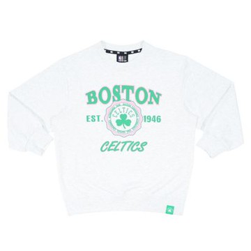 NBA 兒童/青少年 女款 正面隊徽 大學TEE 長袖上衣 塞爾提克隊