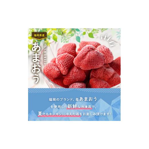 ふるさと納税 福岡県 春日市 冷凍あまおう苺(約500g×2袋・計1kg) ＜離島配送不可＞