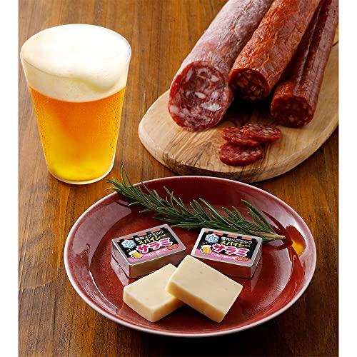 [冷蔵]雪印 スパイシーサラミ ベビーチーズ 46g×15個