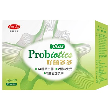 good Life 得意人生 好菌多多  60包  2g  1盒
