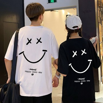 🚀隔日到貨🚀厚磅全家服親子短袖圓領T親子服裝親子裝家庭服男女Tee團體服夏季親子裝T恤卡通短袖情侶裝大碼短袖必買短袖上衣