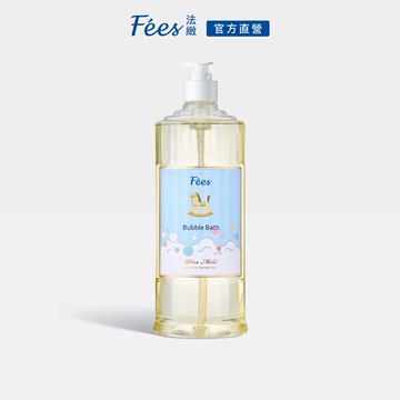 【Fees法緻】嬰兒柔護泡泡露600ml(清新/白麝香/莓果/杏果) 贈品牌提袋