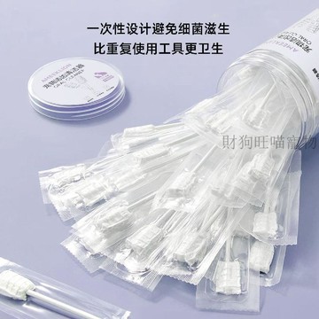 💕在臺出貨🔥棉棒牙刷一次性棉紗清潔神器貓狗專用潔牙清新口氣 寵物牙刷 狗狗用品 狗狗刷牙 寵物口腔清潔 寵物口腔清潔棒