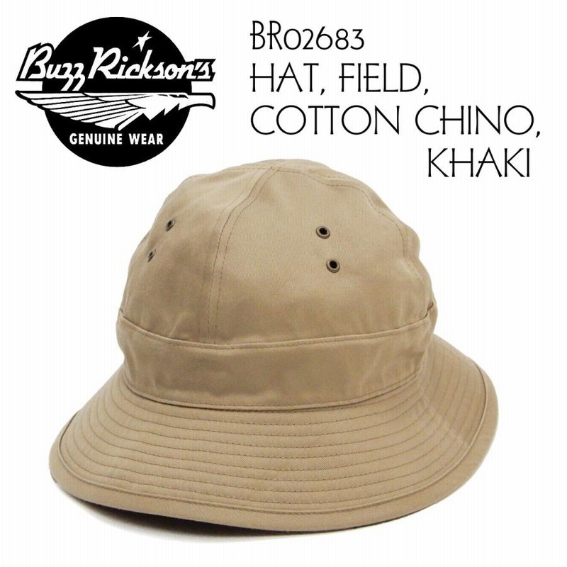 バズリクソンズ チノクロス ハット BR02683 Buzz Rickson's 米
