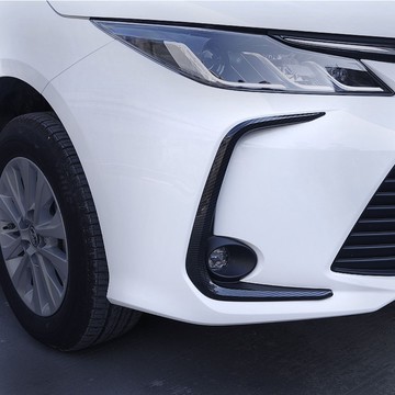 豐田 TOYOTA  2019款 ALTIS 12代 卡夢鍍鉻前霧燈框 霧燈框飾條 霧燈飾條「昊睿嚴選」
