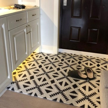 【喬木居家】台灣現貨+快速出貨 北歐幾何可剪裁絲圈地墊DIY自由剪裁 邊角不起絲 全鋪不捲邊