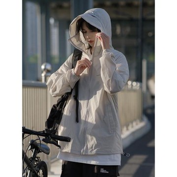 (免運)戶外防紫外線UPF50+防曬服男女夏款可拆卸帽檐皮膚衣輕薄透氣外套