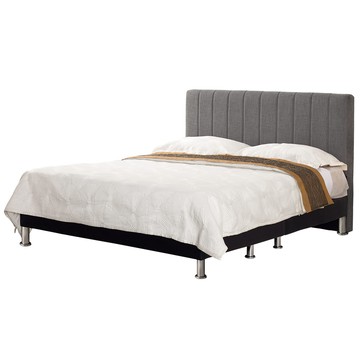 【Hampton 漢汀堡】諾爾斯5尺布面雙人床架