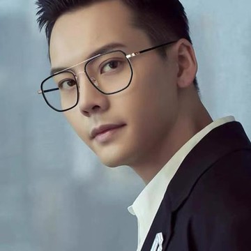 9354新款時尚個性大框雙梁復古墨鏡明星網紅同款近視眼鏡平光眼鏡