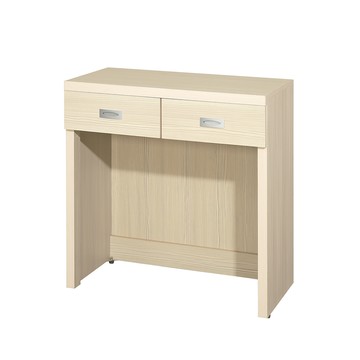 【顛覆設計】芙亞2.7尺二抽書桌-深40公分雪松色