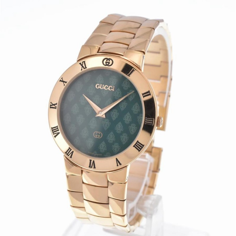 グッチ GUCCI 3300M クォーツ メンズ 美品 箱付き N#123662