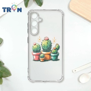 TRON 三星 A35 小花太陽仙人掌 四角防摔 軟殼 手機殼