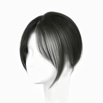MoonDy 髮片 韓系 瀏海假髮 190 機製款【自然黑】 瀏海 八字瀏海 自然 空氣瀏