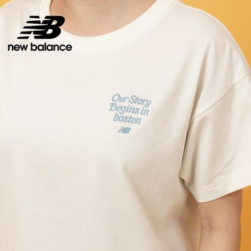 [New Balance]SDS短袖上衣_女性_米杏色_AWT53301CIC