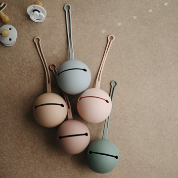 【怡家藥局】美國Mushie 矽膠奶嘴盒(食品級矽膠) 多色可選