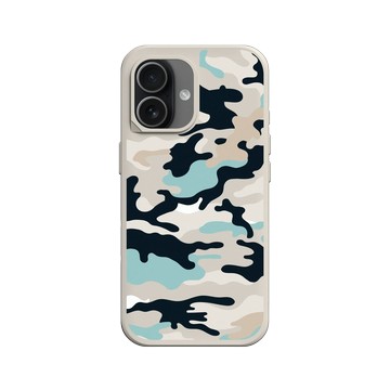 iPhone 17 SolidX 貝殼灰 - Camouflage / 迷彩 - 仿布迷彩