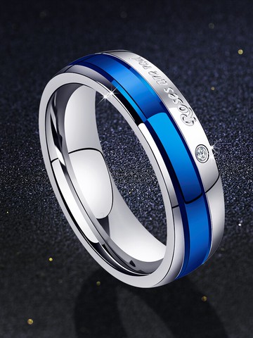 鈦鋼簡約男士戒指ins潮男個性指環輕奢小眾嘻哈單身食指男戒網紅