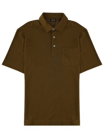 zegna regular fit polo shirt
