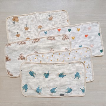 Chi-mi啾米 - 四層紗長型澡巾2件組