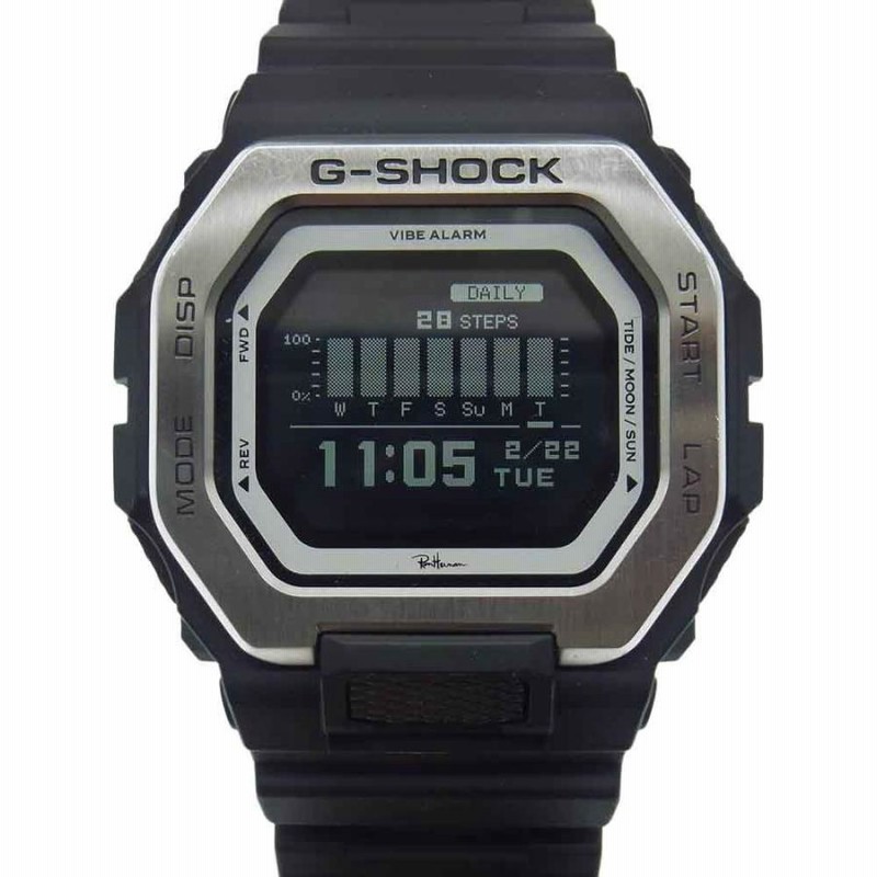 G-SHOCK ジーショック × Ron Herman GBX-100-7JF 3482 ロンハーマン 別注 腕時計 ウォッチ  ブラック系【美品】【中古】 | LINEショッピング