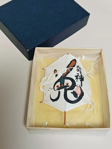日本回流 風箏裝飾 兔子畫片