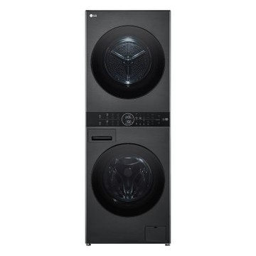 LG 樂金 13公斤+10公斤 WashTower AI Wi-Fi 智控洗乾衣機-尊爵黑(WD-S1310B)(含基本安裝)
