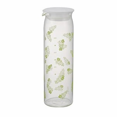 HARIO（ハリオ）フリーポット レトロ マスカット 耐熱 ガラス 冷水筒 ピッチャー ジャグ 昭和 復刻 1 000ml 日本製 FPR-10