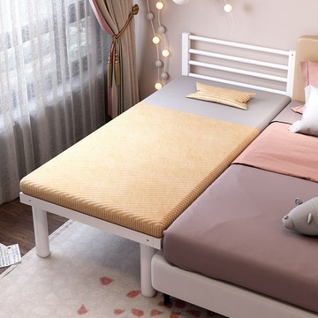 【台灣公司 可打統編】免運 加寬床拼接床兒童帶護欄鐵藝延邊床嬰兒小床簡易拼接大床單人床 可開發票 全館五折 工廠現貨直銷 新品特價 b9188