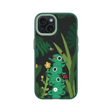 iPhone 15 Clear 憂墨綠 - 怪奇事物所 Incrediville - 草食系所長