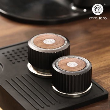 【zeroHero】雷神自重力佈粉器2.0-58mm-槍灰色 /義式咖啡/整粉器/佈粉針/重力式佈粉器/填粉器/旋轉佈粉/散粉器