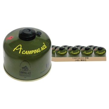 CAMPING ACE 野樂 高山寒地異丁烷瓦斯罐 ARC-9120 軍綠色  230g  24個