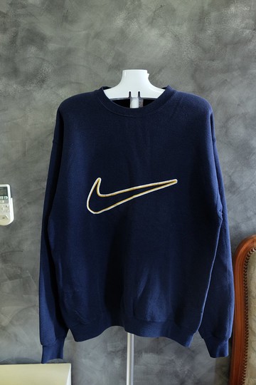 復古 90 年代 Nike Big Swoosh 套頭套頭衫