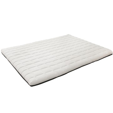 【KIKY】薯餅波浪竹炭記憶收納型薄床墊(單人加大3.5尺)