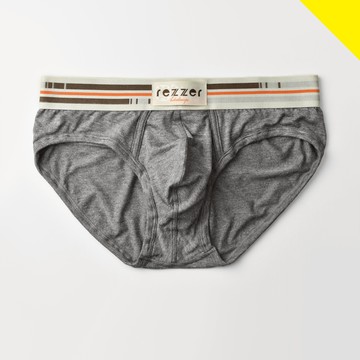 零碼 M、L、XL、2L】▶低腰◀三角褲-萬花筒-米色 深花灰【超細纖維】