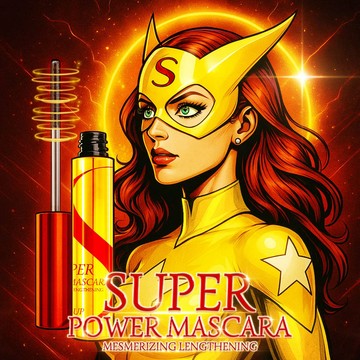 MKUP Super纖長電眼睫毛膏3g