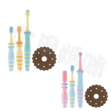 Richell 訓練型齒間刷套組【六甲媽咪】