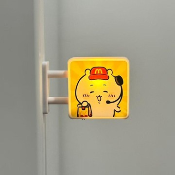 ✨桃園出貨✨吉伊卡哇周邊發光冰箱貼chiikawa小八烏薩奇磁吸麥當勞燈牌小燈箱