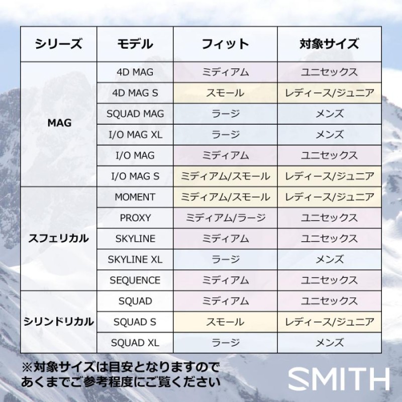 スミス + ZERO 当店独自カスタム スカッドXL アジアンフィット