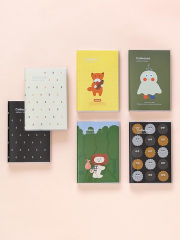 Romane Collected PVC Diary_Weekly Full-Time Type